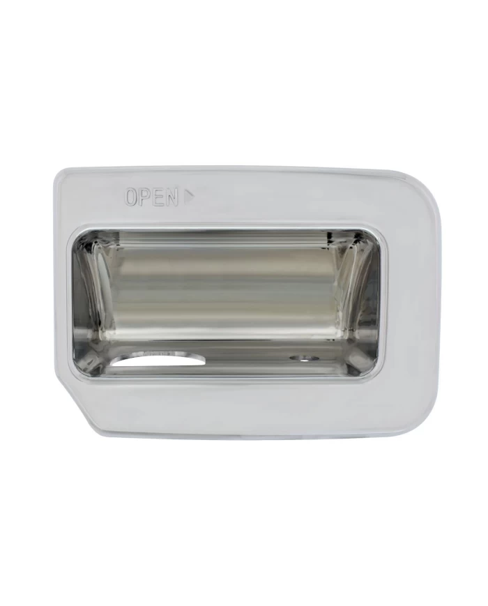 (CARD) CHROME INTERIOR SLEEPER DOOR HANDLE TRIM (CARD) CHROME INTERIOR SLEEPER DOOR HANDLE TRIM