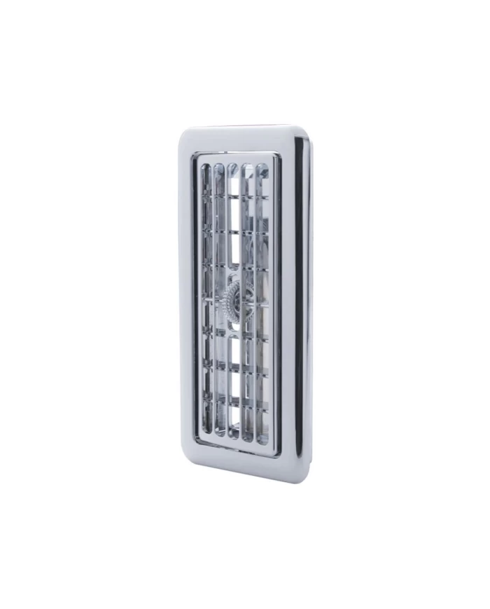 (CARD) CHROME PLASTIC FREIGHTLINER SLEEPER VENT (CARD) CHROME PLASTIC FREIGHTLINER SLEEPER VENT