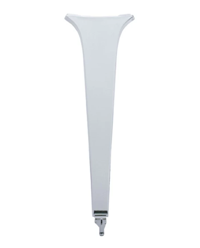 (CARD) CHROME PLASTIC FREIGHTLINER CENTER DASH PANEL - PLAIN