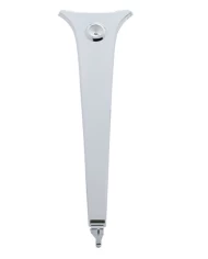 (CARD) CHROME PLASTIC FREIGHTLINER CENTER DASH PANEL - INDENTED