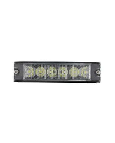 UP36690-6 High Power LED Low Profile Warning Lighthead - White LED