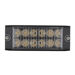 UP36691-12 High Power LED Low Profile Warning Lighthead - Amber LED