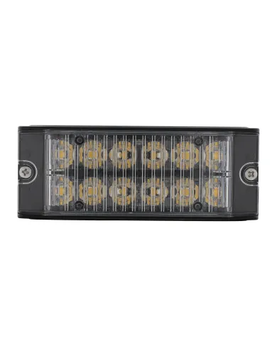 UP36691-12 High Power LED Low Profile Warning Lighthead - Amber LED