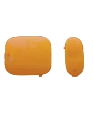 (2/CARD) 2006+ FREIGHTLINER DOME LIGHT LENS - AMBER (2/CARD) 2006+ FREIGHTLINER DOME LIGHT LENS - AMBER