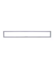 (CARD) CHROME PLASTIC INTERNATIONAL RECTANGULAR DASH TRIM (CARD) CHROME PLASTIC INTERNATIONAL RECTANGULAR DASH TRIM