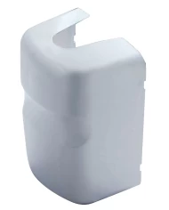 (CARD) CHROME PLASTIC INTERNATIONAL MIRROR ARM HOUSING COVER - PASSENGER SIDE (CARD) CHROME PLASTIC INTERNATIONAL MIRROR ARM HOUSING COVER - PASSENGER SIDE