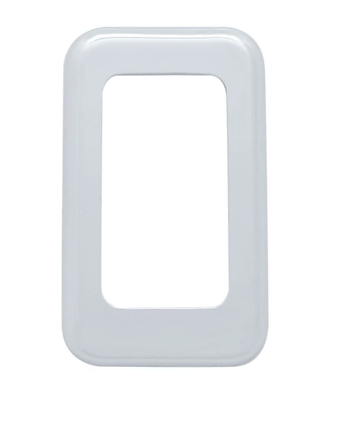 (3/CARD) CHROME PLASTIC INTERNATIONAL WINDOW SWITCH TRIM (3/CARD) CHROME PLASTIC INTERNATIONAL WINDOW SWITCH TRIM