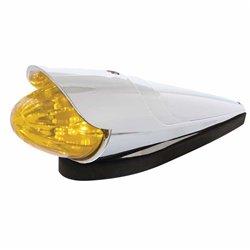 UP36751-19 LED Watermelon Grakon 1000 Style Cab Light Kit With Visor - Amber LED/Amber Lens