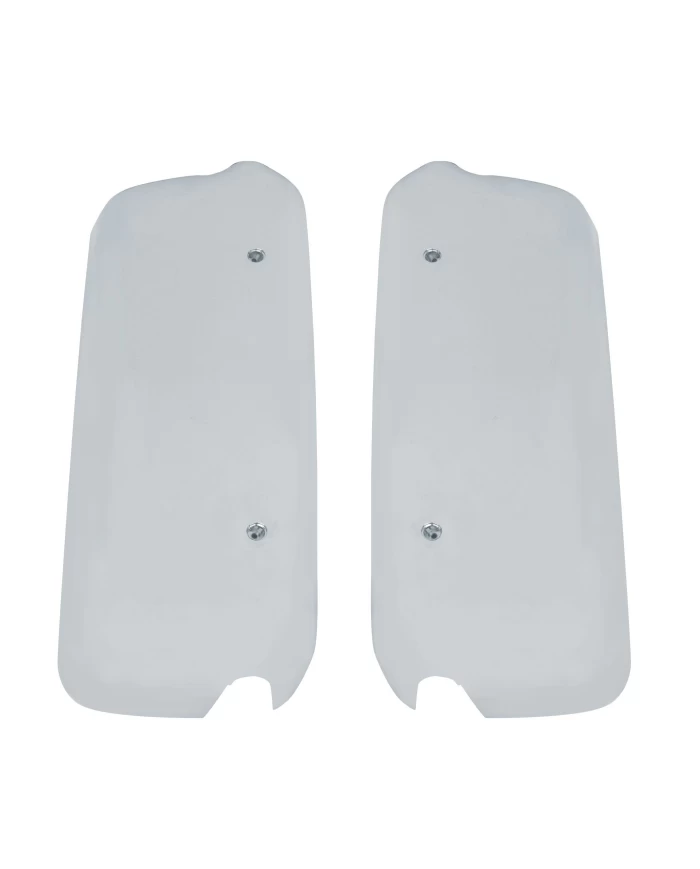 (2/CARD) CHROME PLASTIC 2005 FREIGHTLINER MIRROR COVER - BOTH SIDES (2/CARD) CHROME PLASTIC 2005 FREIGHTLINER MIRROR COVER - BOTH SIDES