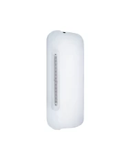 (SKPK) CHROME PLASTIC FREIGHTLINER DRIVER SIDE MIRROR COVER W/ 14 AMBER LED 12" LIGHT BAR - CLEAR LENS (SKPK) CHROME PLASTIC FREIGHTLINER DRIVER SIDE MIRROR COVER W/ 14 AMBER LED 12" LIGHT BAR - CLEAR LENS