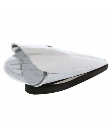 UP36752-19 LED Watermelon Grakon 1000 Style Cab Light Kit With Visor - Amber LED/Clear Lens