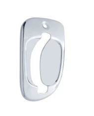 (CARD) CHROME PLASTIC FREIGHTLINER EXTERIOR DOOR HANDLE COVER - PASSENGER (CARD) CHROME PLASTIC FREIGHTLINER EXTERIOR DOOR HANDLE COVER - PASSENGER