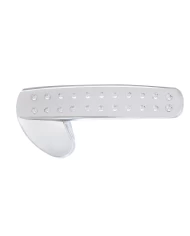 (CARD) CHROME FREIGHTLINER CASCADIA INTERIOR DOOR HANDLE COVER - DRIVER (CARD) CHROME FREIGHTLINER CASCADIA INTERIOR DOOR HANDLE COVER - DRIVER