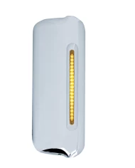 (SKPK) CR. PL. FL DRIVER SIDE MIRROR COVER W/ 19 AMBER LED 12" REFLECTOR LIGHT BAR - AMBER LENS (SKPK) CR. PL. FL DRIVER SIDE MIRROR COVER W/ 19 AMBER LED 12" REFLECTOR LIGHT BAR - AMBER LENS