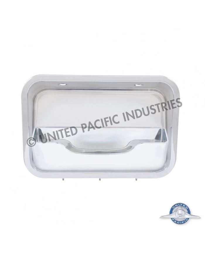 (CARD) CHROME 2007+ FREIGHTLINER UPPER CENTER TRIM WITH STORAGE COMPARTMENT (CARD) CHROME 2007+ FREIGHTLINER UPPER CENTER TRIM WITH STORAGE COMPARTMENT