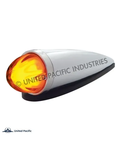 UP36761-9 LED Dual Function GloLight Watermelon Cab Light Kit - Amber LED/Amber Lens