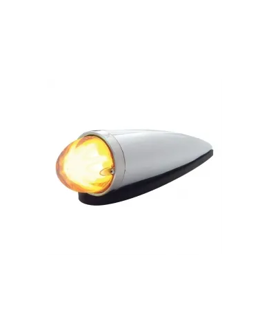 UP36762-9 LED Dual Function GloLight Watermelon Cab Light Kit - Amber LED/Clear Lens