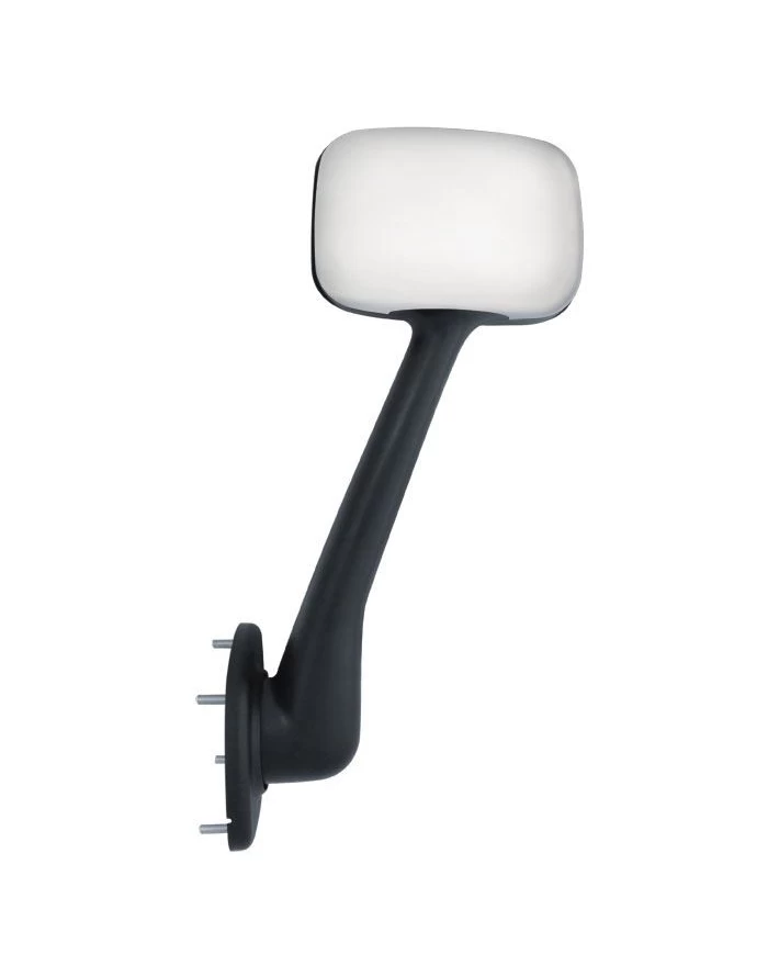 (BOX) CHROME FREIGHTLINER CASCADIA HOOD MIRROR - DRIVER