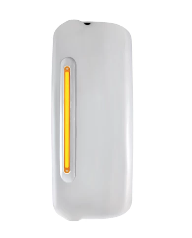 (BOX) LED FREIGHTLINER MIRROR COVER - GLO LIGHT - AMBER LED/AMBER LENS - DRIVER (BOX) LED FREIGHTLINER MIRROR COVER - GLO LIGHT - AMBER LED/AMBER LENS - DRIVER