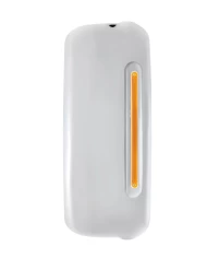 (BOX) LED FREIGHTLINER MIRROR COVER - GLO LIGHT - AMBER LED/AMBER LENS - PASSENGER