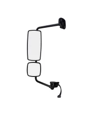 (BOX) CHROME FREIGHTLINER M2 EXTERIOR MIRROR ASSEMBLY WITH DEFROST - DRIVER