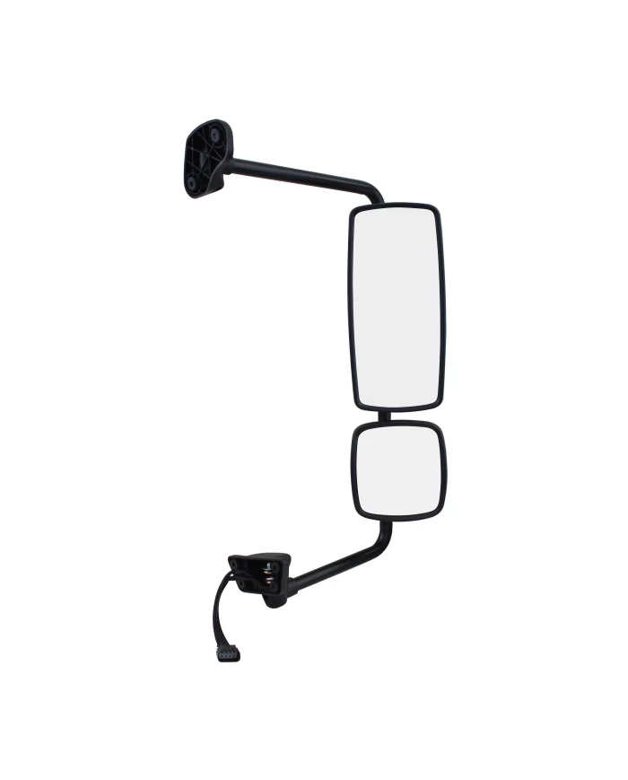 (BOX) CHROME FREIGHTLINER M2 EXTERIOR MIRROR ASSEMBLY WITH DEFROST - PASSENGER (BOX) CHROME FREIGHTLINER M2 EXTERIOR MIRROR ASSEMBLY WITH DEFROST - PASSENGER