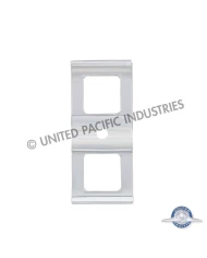(2/CARD) CHROME FREIGHTLINER CASCADIA SWITCH COVER (2/CARD) CHROME FREIGHTLINER CASCADIA SWITCH COVER