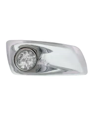 (BOX) 17 AMBER LED KENWORTH T660 PASSENGER FRONT BUMPER SINGLE FUNCTION WATERMELON STYLE LIGHT W/ REFLECTOR - CLEAR LENS (BOX) 17 AMBER LED KENWORTH T660 PASSENGER FRONT BUMPER SINGLE FUNCTION WATERMELON STYLE LIGHT W/ REFLECTOR - CLEAR LENS