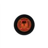 UP36849B-2 LED 3/4" Mini Light (Clearance/Marker) With Rubber Grommet - Amber LED/Amber Lens (Bulk)
