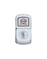 (CARD) CHROME PLASTIC "ABS OFF ROAD" ROCKER SWITCH COVER - INDENTED (CARD) CHROME PLASTIC "ABS OFF ROAD" ROCKER SWITCH COVER - INDENTED