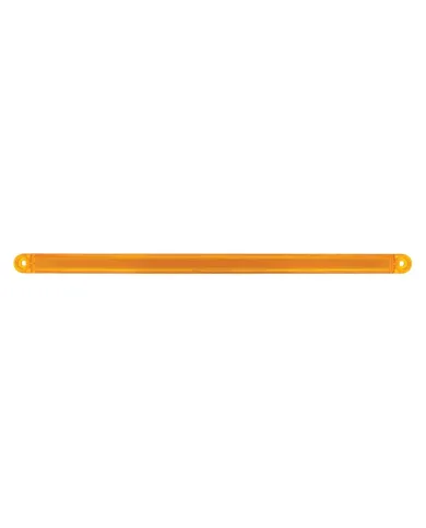 UP36861-24 LED Dual Function 12" GloLight Bar (Turn Signal) - Amber LED & Lens (Card)