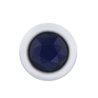 UP36870-3 LED Dual Function 3/4" Mini Light (Clearance/Marker) With Crystal Lens-Blue LED/Blue Lens