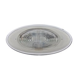 UP36874-10 LED Fender Parking & Turn Signal Light For Peterbilt 386 (2006-2014) & 387 (2006-2010)-Amber LED/Clear Lens