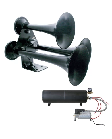 (BULK) BLACK AIR TRAIN HORN BUNDLE (BULK) BLACK AIR TRAIN HORN BUNDLE