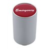 UP23740-"Emergency" 3" Air Valve Knob - Red Glossy Sticker