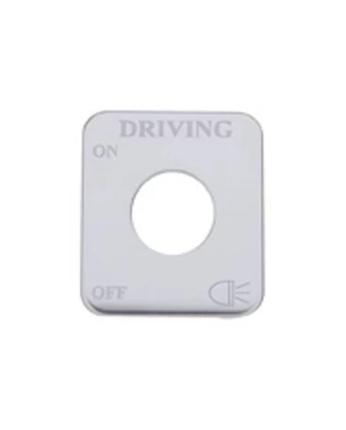 (CARD) STAINLESS STEEL FREIGHTLINER SWITCH PLATE - DRIVING LIGHTS (CARD) STAINLESS STEEL FREIGHTLINER SWITCH PLATE - DRIVING LIGHTS