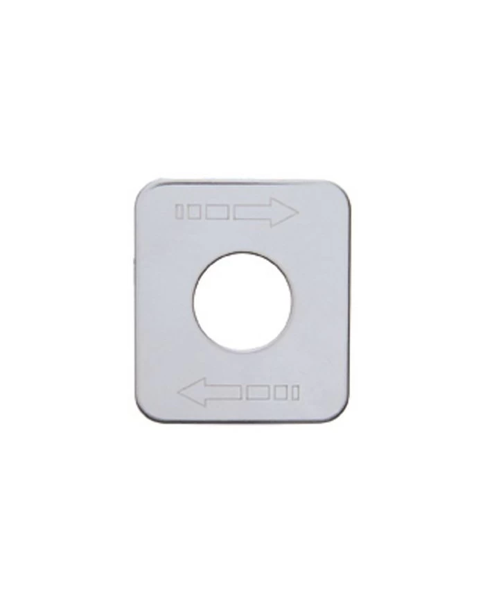 (CARD) STAINLESS STEEL KENWORTH SWITCH PLATE - ARROWS (TOP RIGHT/BOTTOM LEFT) (CARD) STAINLESS STEEL KENWORTH SWITCH PLATE - ARROWS (TOP RIGHT/BOTTOM LEFT)