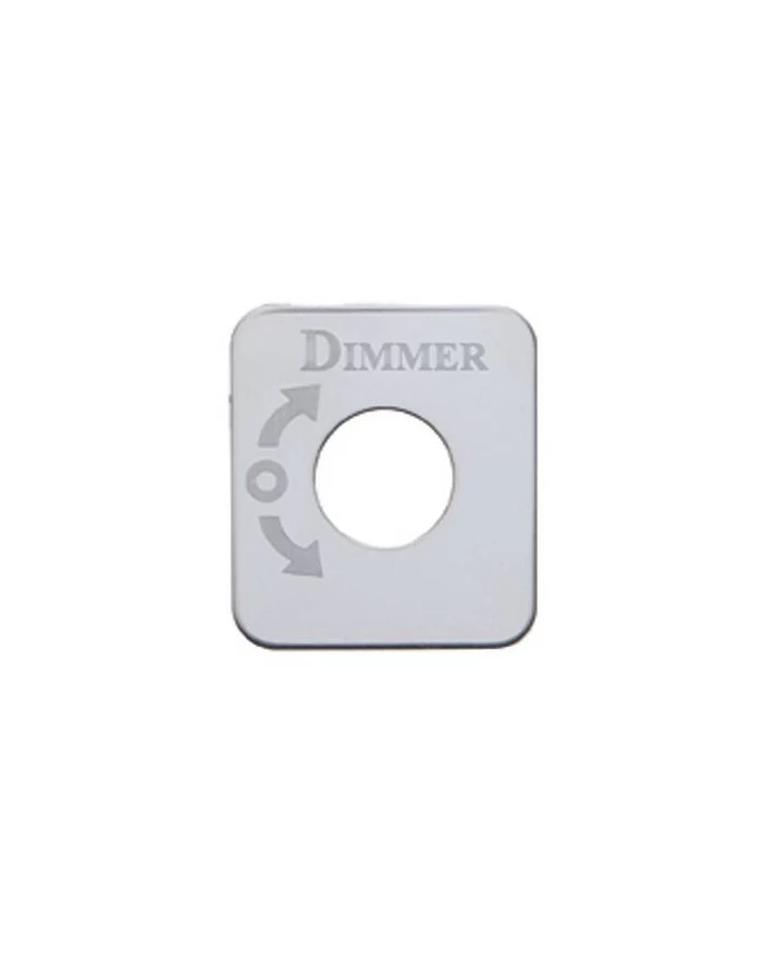 (CARD) STAINLESS STEEL KENWORTH SWITCH PLATE - DIMMER (CARD) STAINLESS STEEL KENWORTH SWITCH PLATE - DIMMER