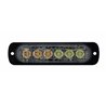 UP36926B-6 High Power LED Super Thin Directional Warning Light - Amber & White LED (Bulk)