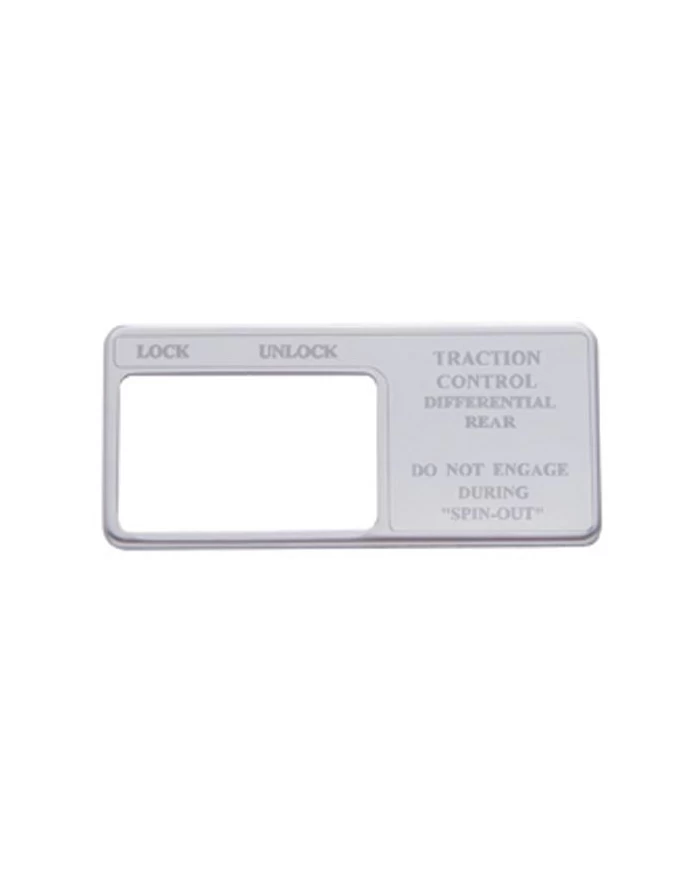 (CARD) STAINLESS STEEL FREIGHTLINER CENTURY SWITCH GUARD - REAR TRACTION CONTROL