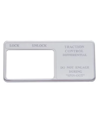 (CARD) STAINLESS STEEL FREIGHTLINER CENTURY SWITCH GUARD - TRACTION CONTROL DIFFERENTIAL (CARD) STAINLESS STEEL FREIGHTLINER CENTURY SWITCH GUARD - TRACTION CONTROL DIFFERENTIAL