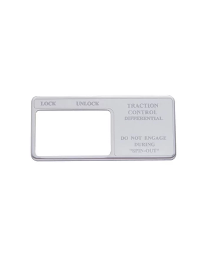 (CARD) STAINLESS STEEL FREIGHTLINER CENTURY SWITCH GUARD - TRACTION CONTROL DIFFERENTIAL