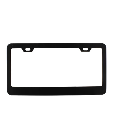 (CARD) BLACK WIDE BOTTOM LICENSE FRAME (CARD) BLACK WIDE BOTTOM LICENSE FRAME