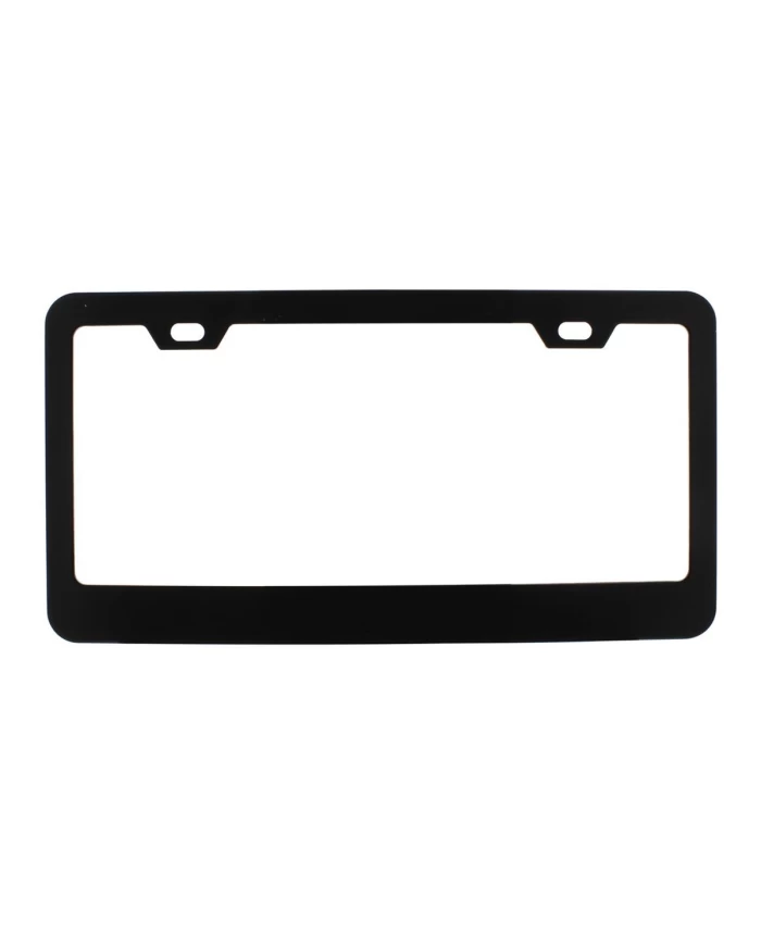 (CARD) BLACK WIDE BOTTOM LICENSE FRAME (CARD) BLACK WIDE BOTTOM LICENSE FRAME