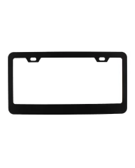 (CARD) BLACK WIDE BOTTOM LICENSE FRAME (CARD) BLACK WIDE BOTTOM LICENSE FRAME