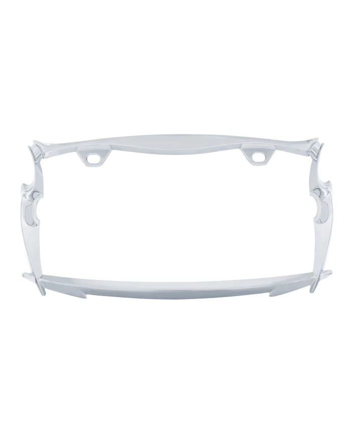 (CARD) CHROME BLADE LICENSE FRAME