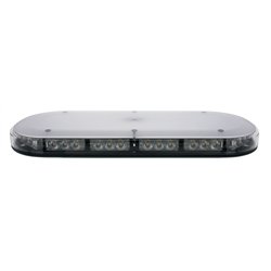 UP36937-42 High Power LED Micro Warning Light Bar With Clear Lens - Magnet Mount
