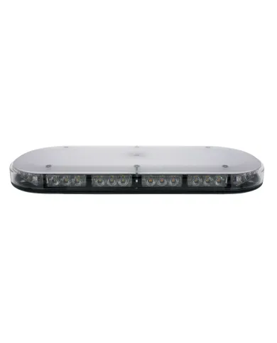 UP36937-42 High Power LED Micro Warning Light Bar With Clear Lens - Magnet Mount