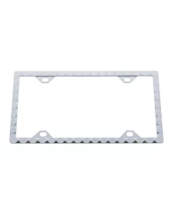 (CARD) CHROME DIAMOND LICENSE FRAME (CARD) CHROME DIAMOND LICENSE FRAME