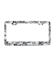 (CARD) SKULL WIDE BOTTOM LICENSE FRAME (CARD) SKULL WIDE BOTTOM LICENSE FRAME